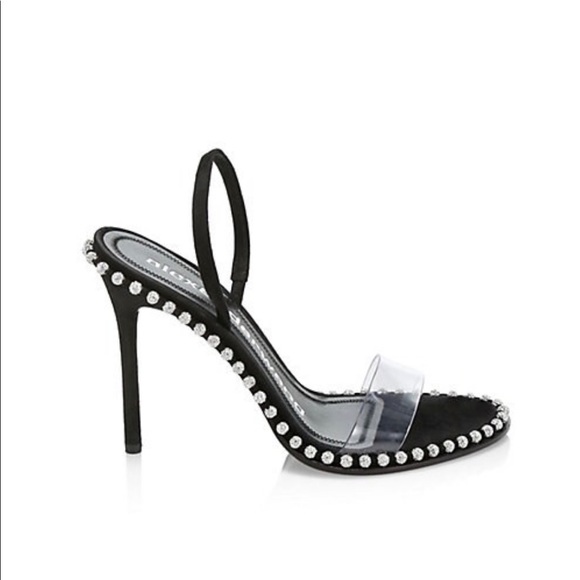 Alexander Wang Shoes - Alexander Wang nova crystal studded slingback